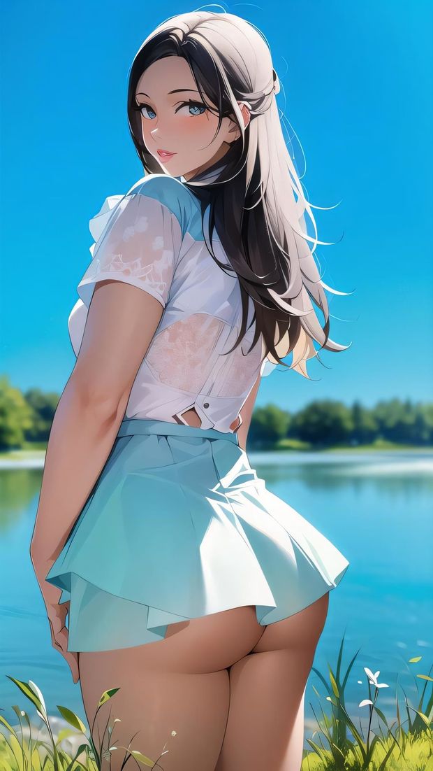 #1 Blue Mini-Skirt - NN ♡