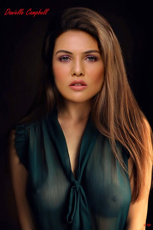 Danielle Campbell - Sheer Beauty
