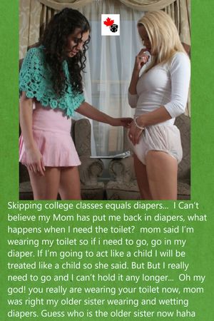Diaper caption
