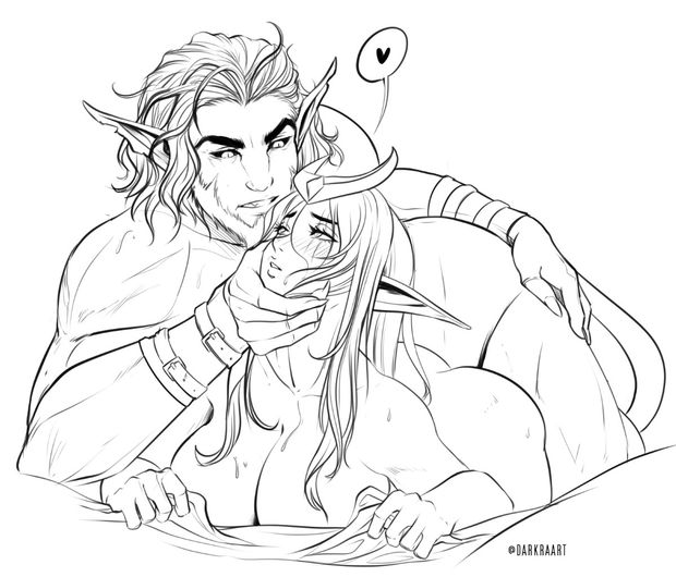 Raecchila & Lulusa by Darkra