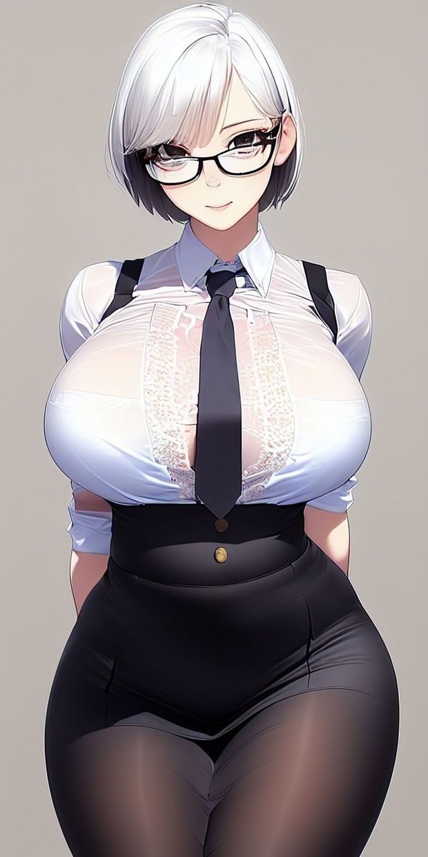 Busty secretary