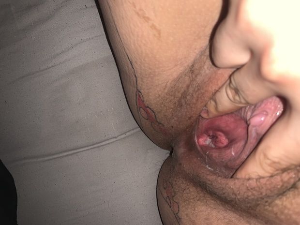Creamy horny milf pussy