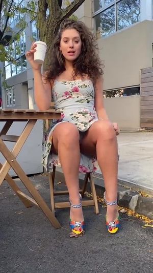 I caught you looking Mr Stevenson!