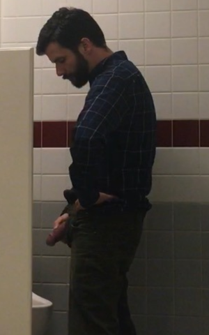 Taking pics in the men's room