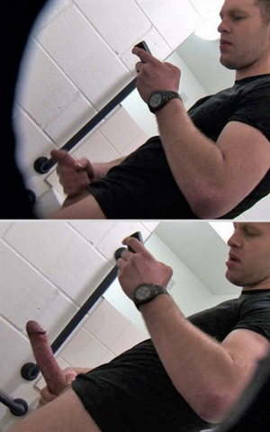 Getting excited in The Men's Room