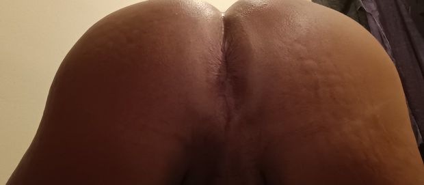 Cum on my ass