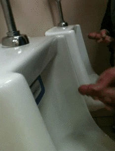 Jacking Off in The Men's Room