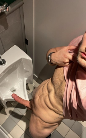 Dick Pic in The Men's Room