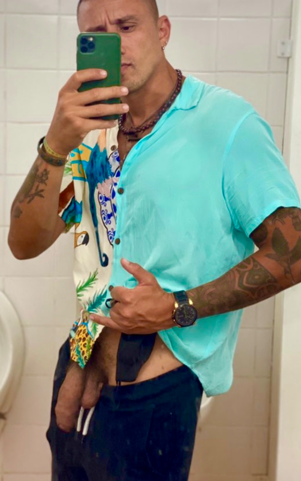 Bathroom selfie