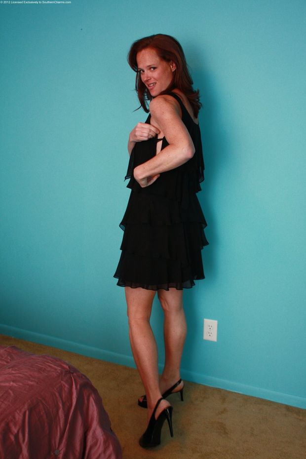 Love this red milf