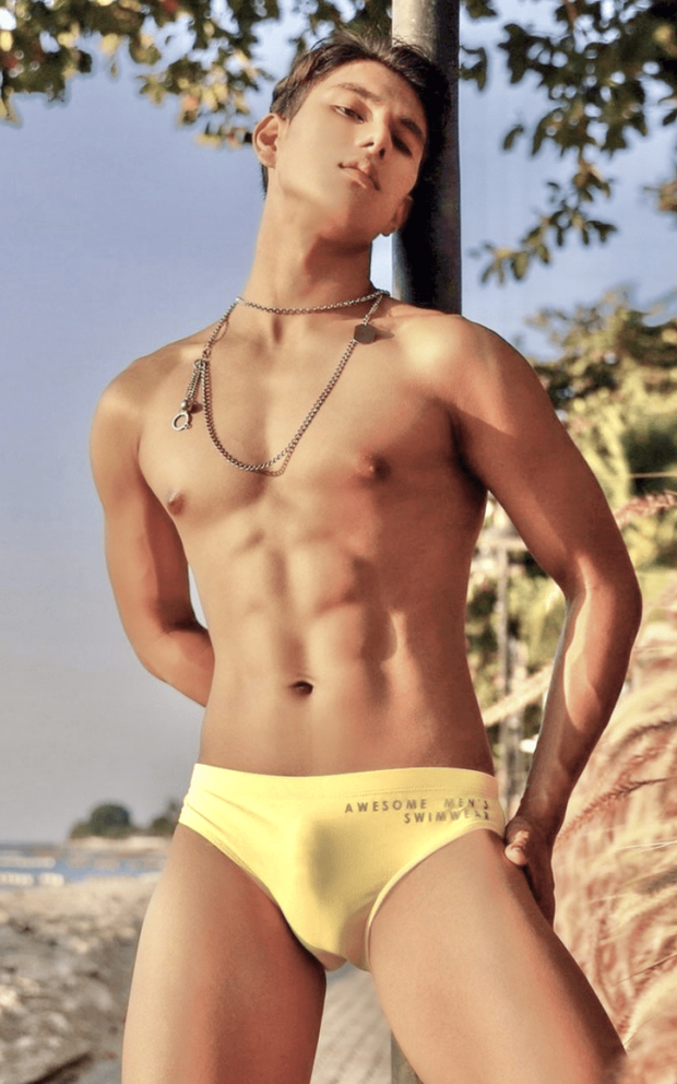 Speedo dick print