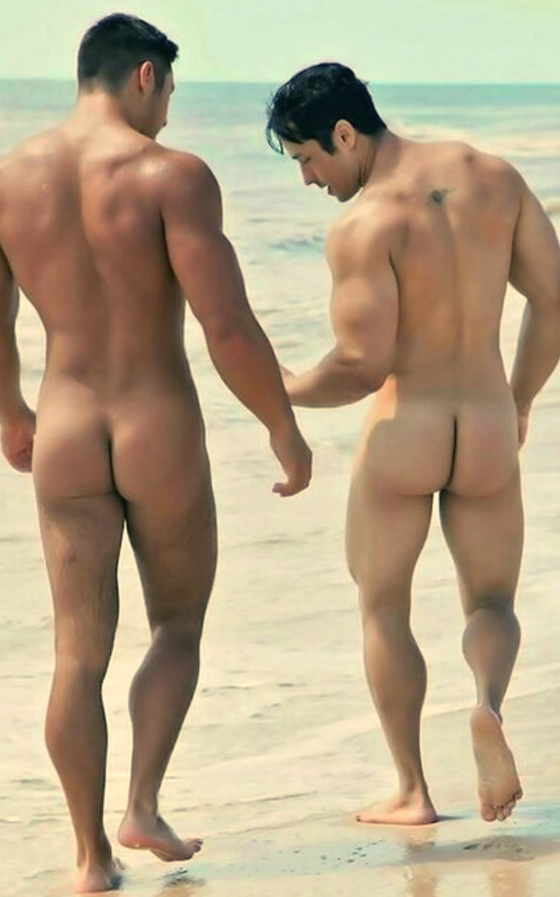 Nude on the beach