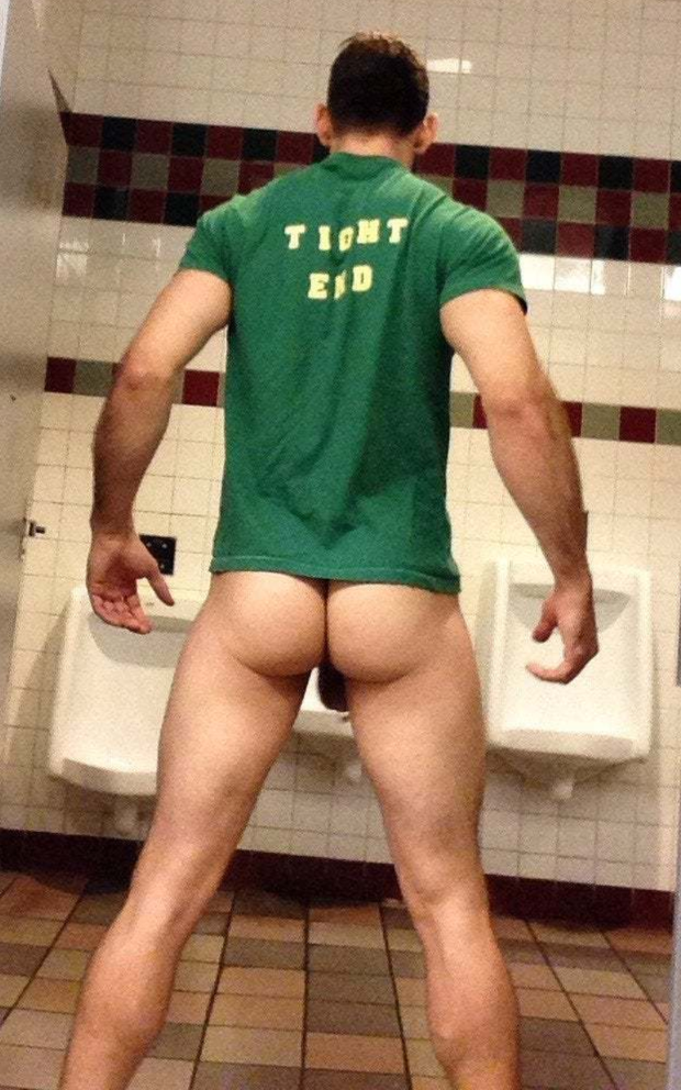Tight End in The Men's Room
