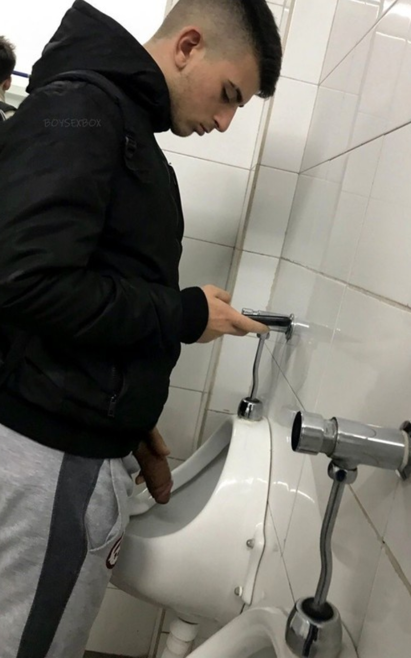 Pissing and texting