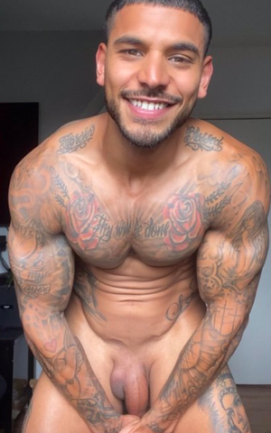 Super fine underwear model