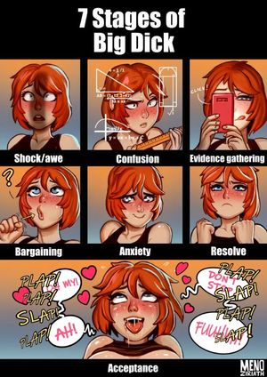 7 Stages of Big Dick Meno Ziriath