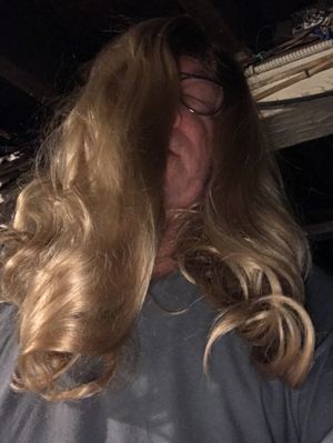 Long Flowing Golden Locks