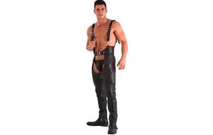 Leather chaps
