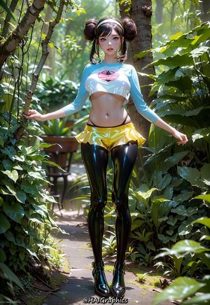 AI ART | Pokémon Rosa Latex 1