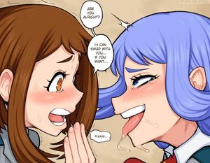 Nejire shows her true colors Afrobull