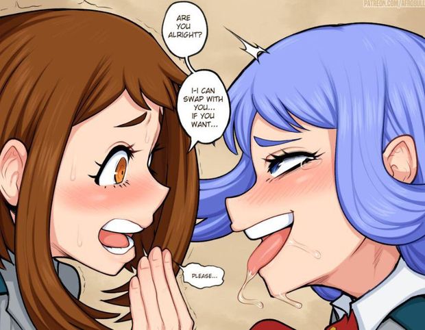 Nejire shows her true colors Afrobull