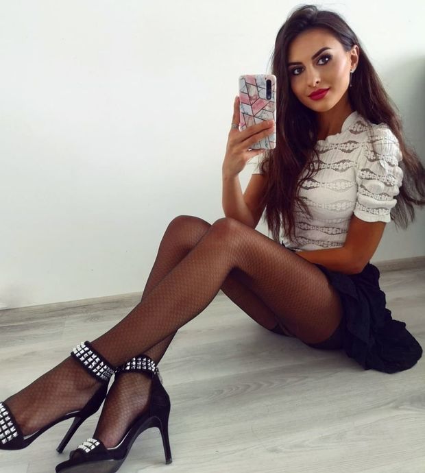 Leggy beauty