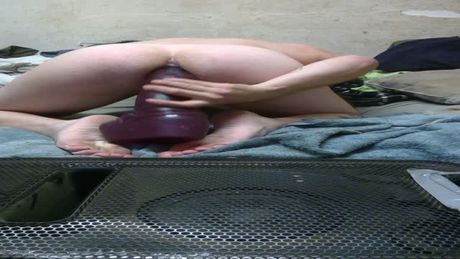 giant dildo in me