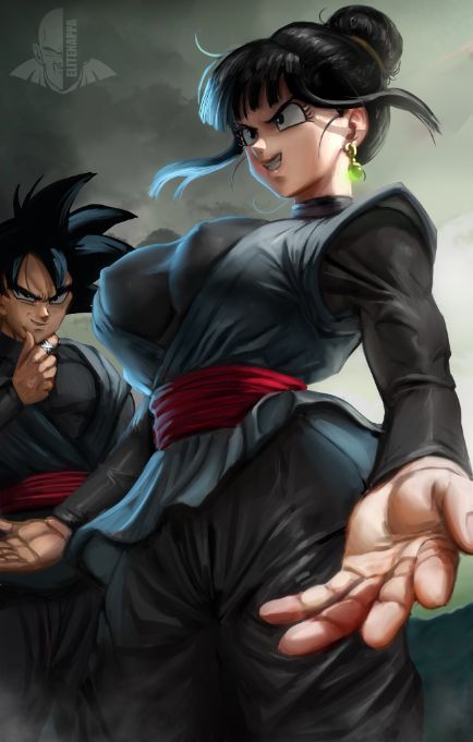Chi-Chi Black Elitenappa Dragon Ball
