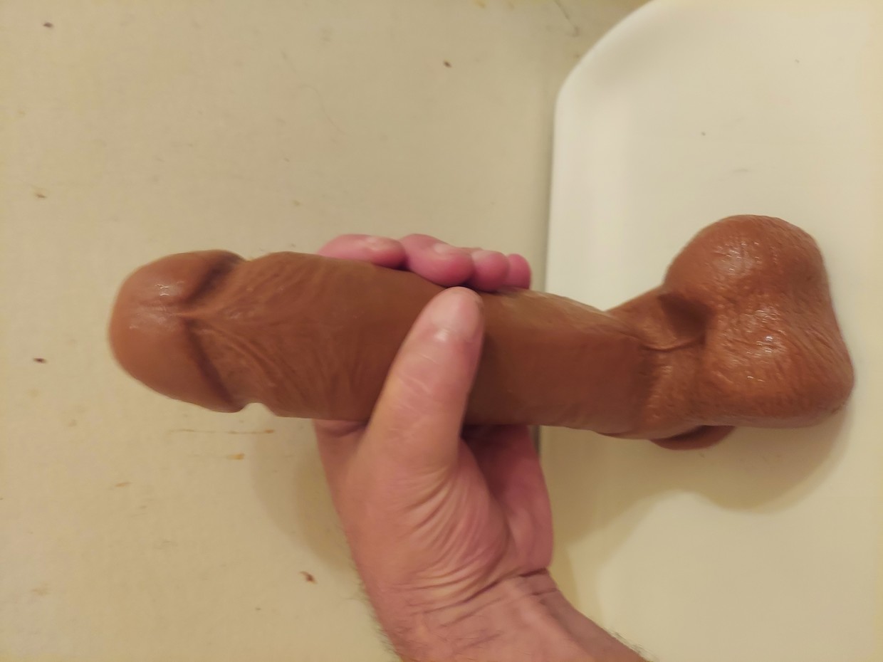 The painful latex ass stretcher..
