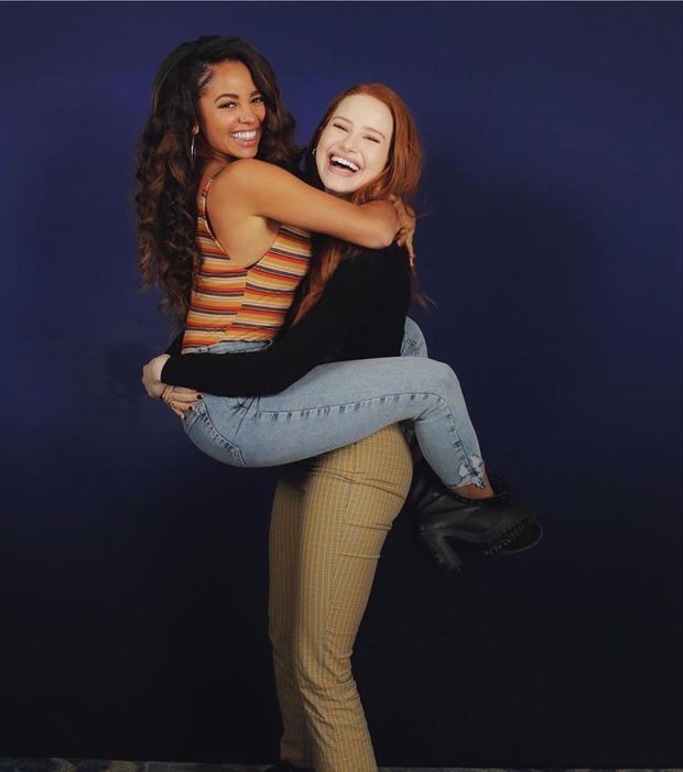 Canadian Actress Vanessa Morgan & American Actress Madelaine Petsch