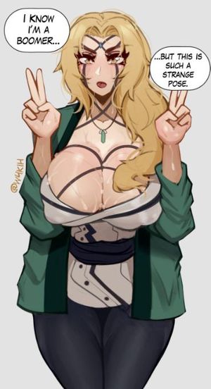 Playing with mommy Tsunade