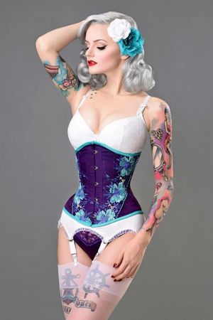 Corsets always bring out the best