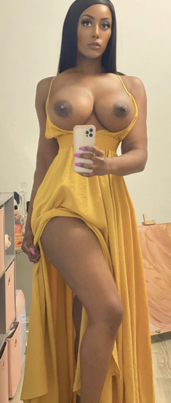 Big Fake Tits Selfie