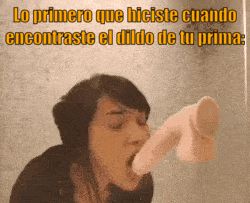 Era la única manera de saber a que le sabe la concha