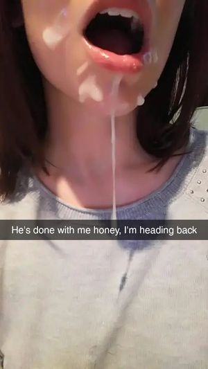 You are going to kiss her when she gets home