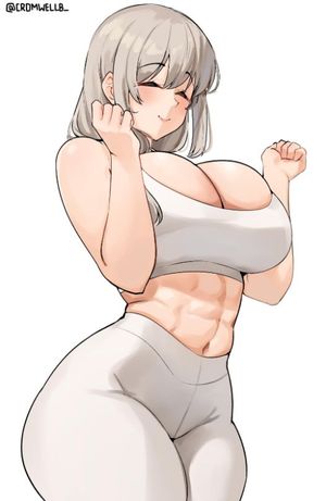 Uzaki mama stays fit