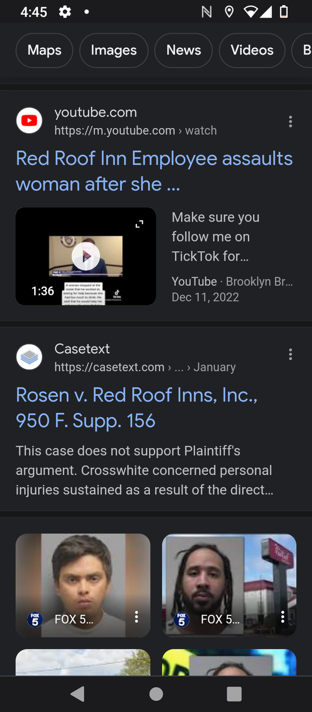 Abuse at red roof inn