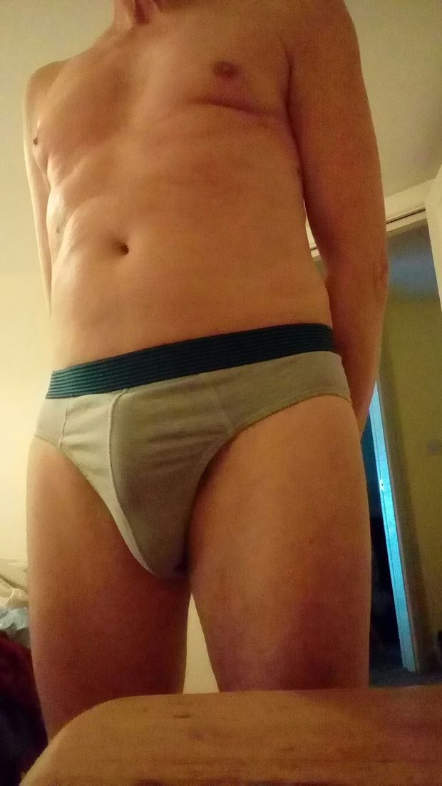 Hard penis.