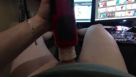 Having fun with the red one