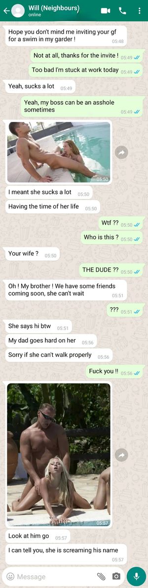 She's having a lot of fun with them