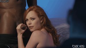 Ella Hughes cuckolds husband with black cock #1