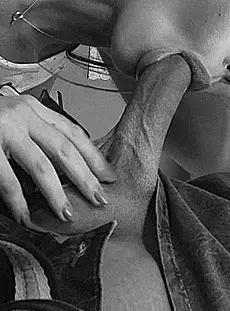 I gently stroked his balls with my fingernails as I sucked his lovely cock...