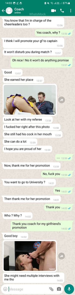 Your gf earned her promotion