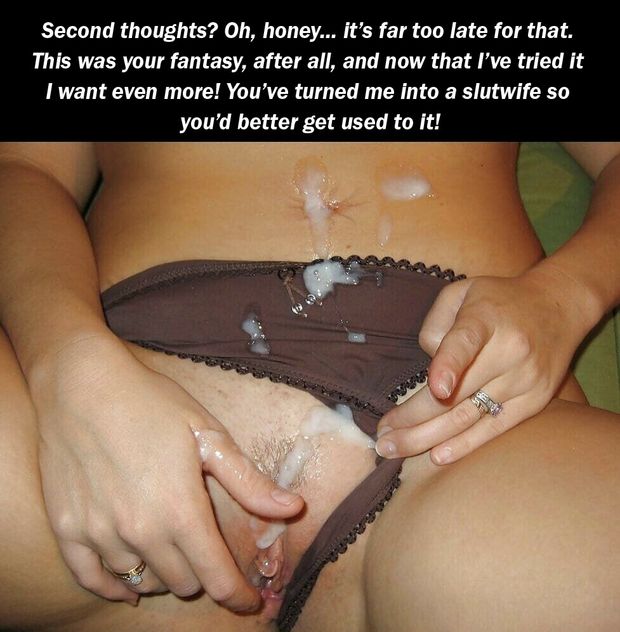Too late for second thoughts honey!