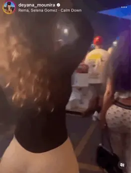 Beautiful concert babe with the best ass