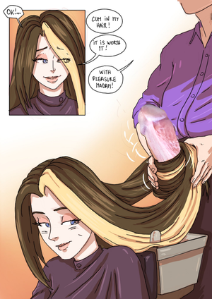 Hentai hairjob