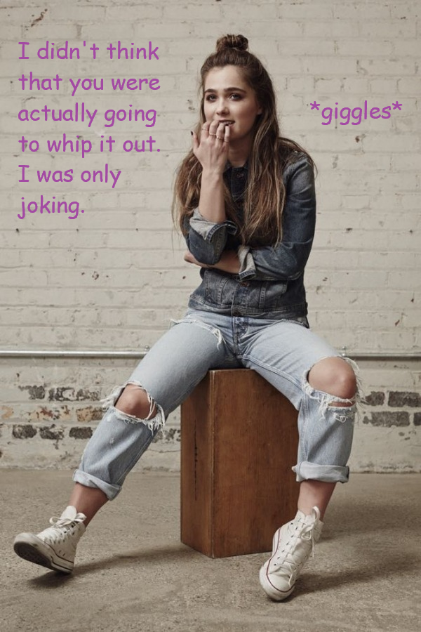Just kidding