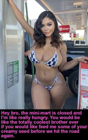 Sister Gets Hungry On Road Trip To The Beach