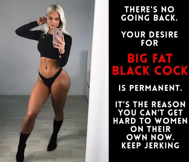 When you see a curvy woman in public all you will say in your brain over and over is "BBC"