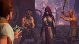 Le combat s'annonce sensuelle